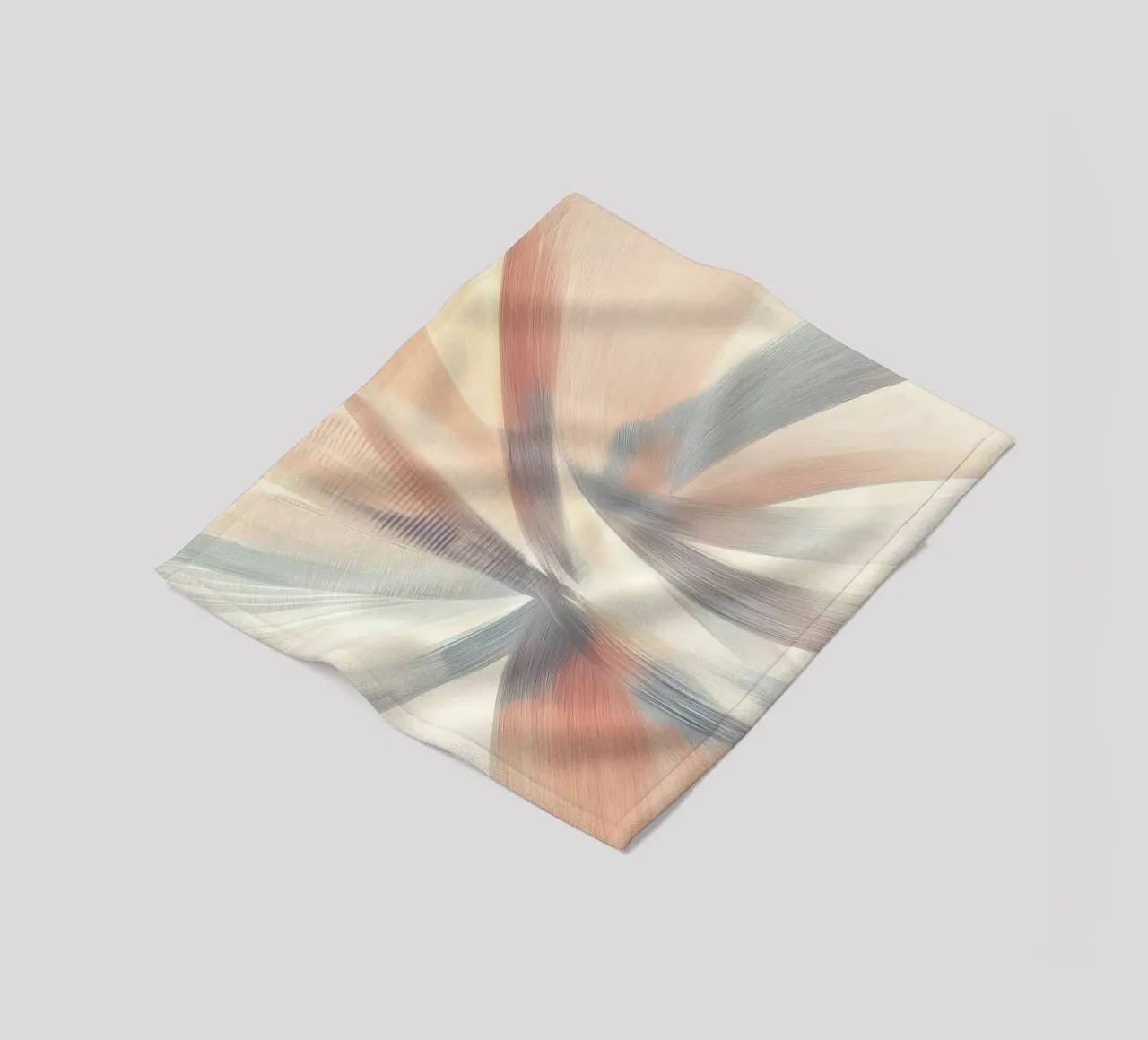 Forme astratte in colori tenui coperta in pile da Imagine