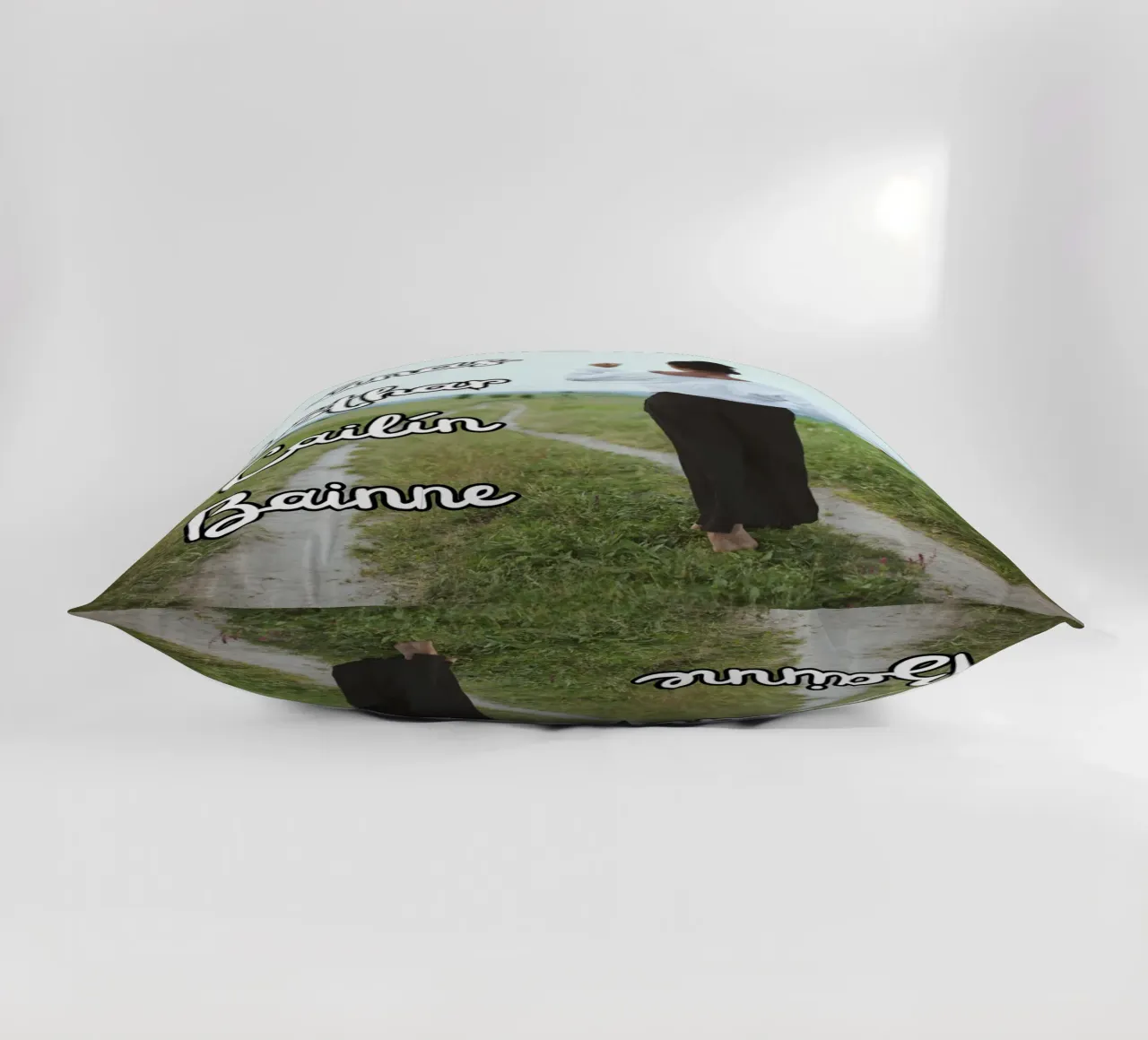 Ciúnas bóthar cailín bainne - Irish Language art cuscino da Melty Shirts