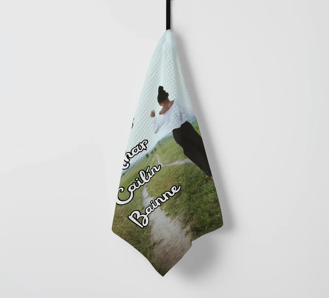 Ciúnas bóthar cailín bainne - Irish Language art canovaccio da cucina da Melty Shirts