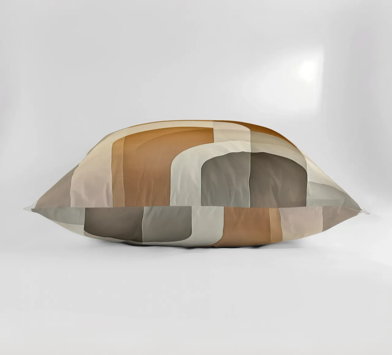Forme astratte nei colori della sabbia cuscino da Imagine