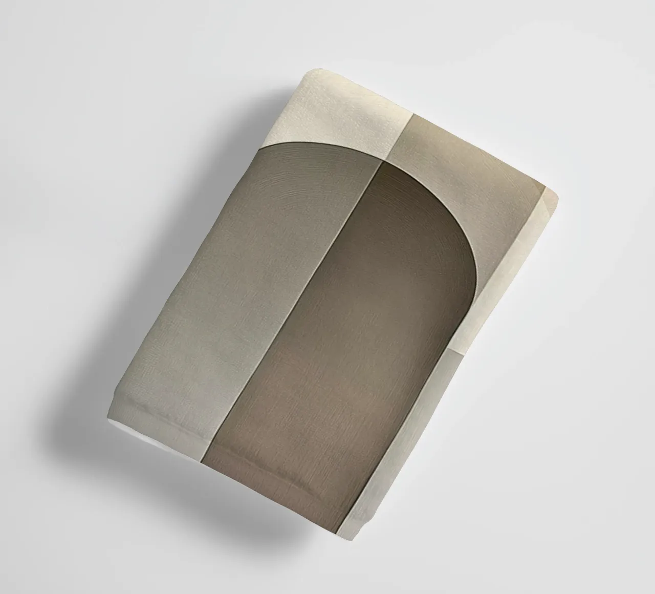 Forme astratte nei colori della sabbia asciugamano da bagno da Imagine