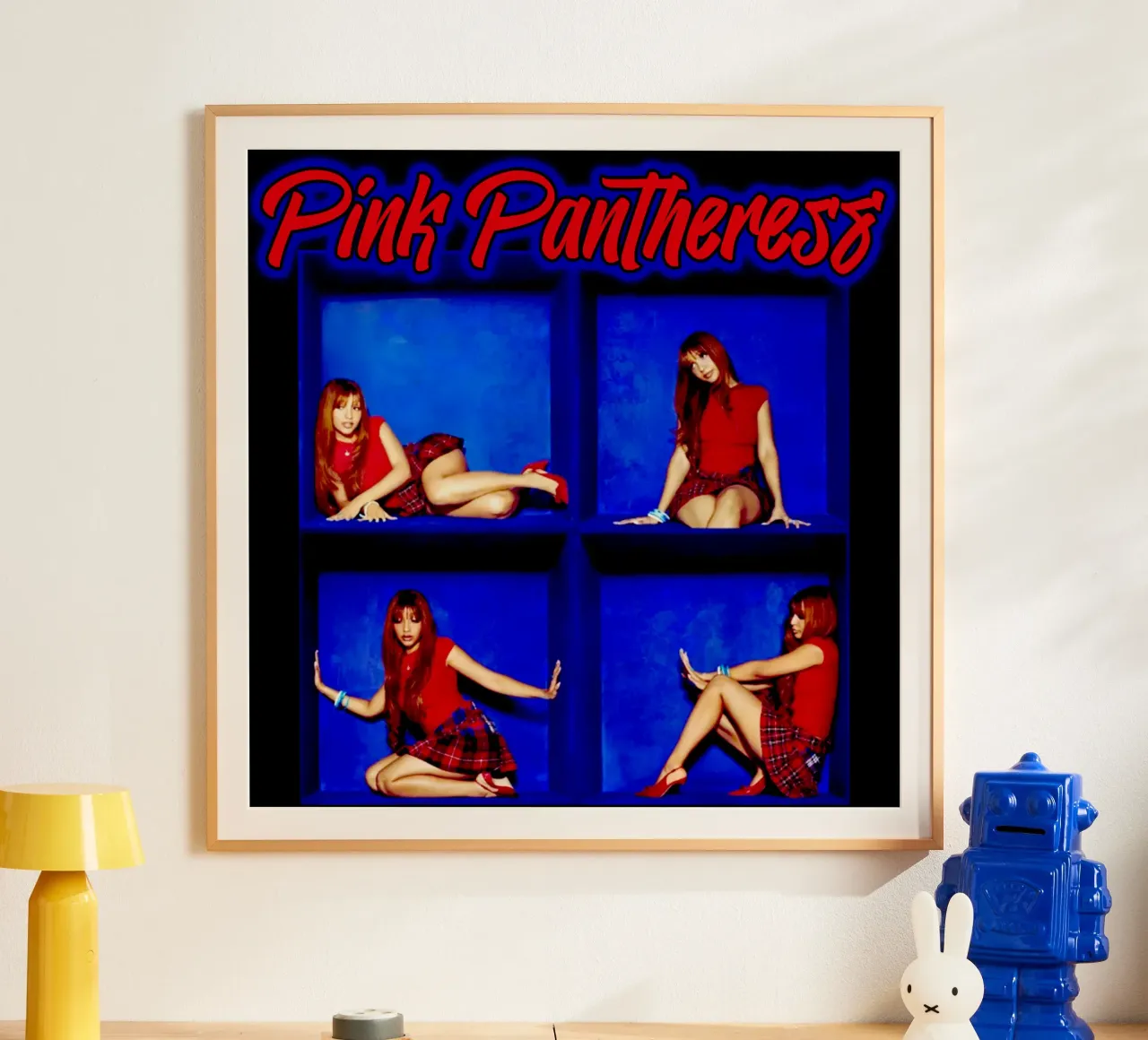 Maglietta essenziale Pantera Rosa poster da mannys_artt