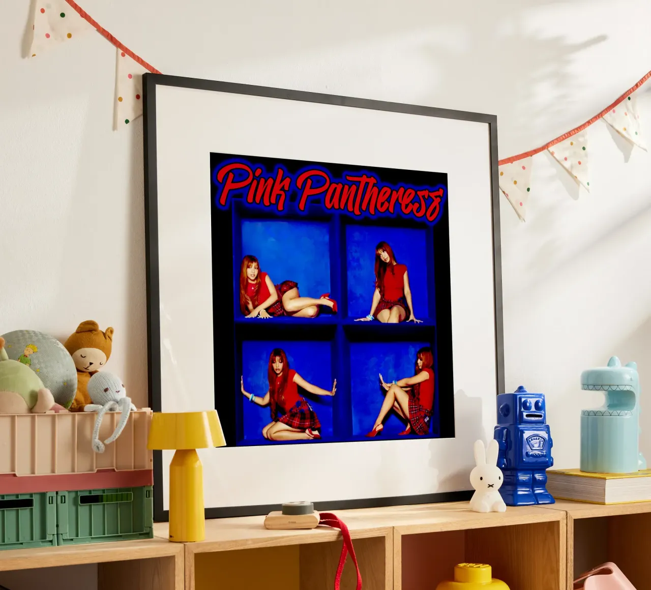 Maglietta essenziale Pantera Rosa poster da mannys_artt