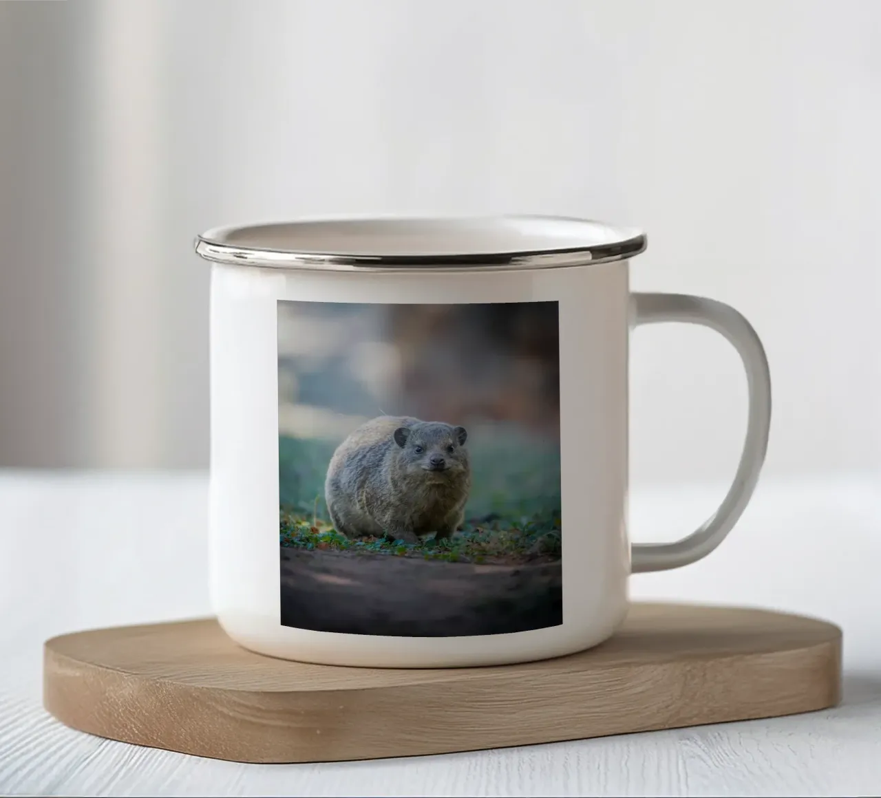 Irace di roccia tazza in smalto da Tom's Wildlife