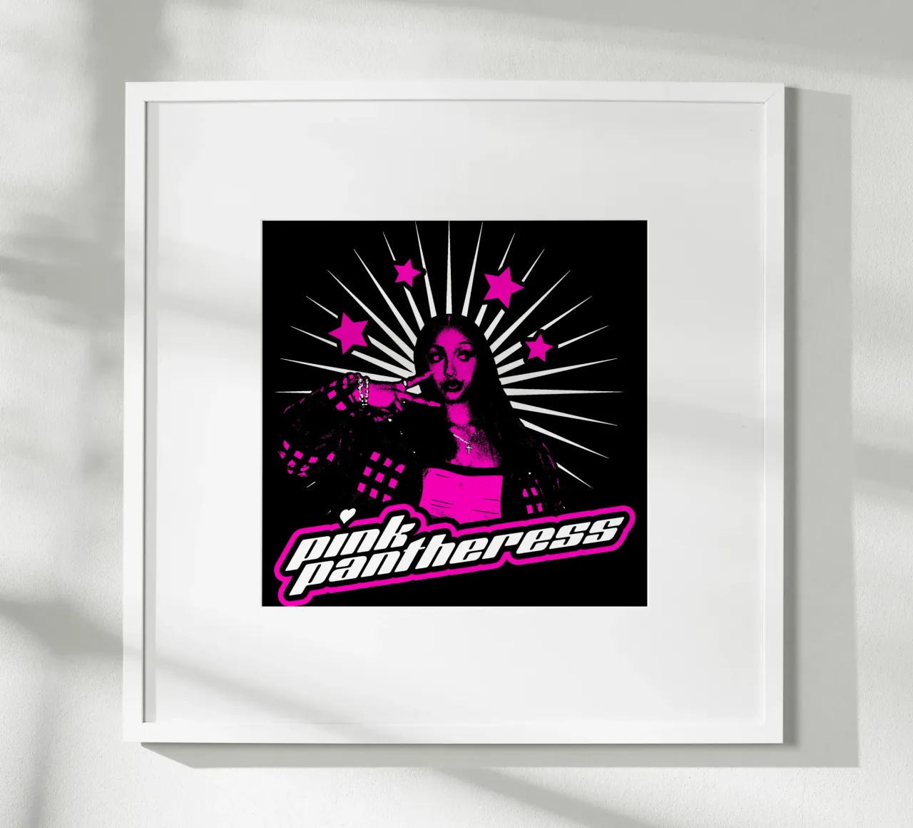 Maglietta classica Pink Pantheress - Break it Off poster da mannys_artt