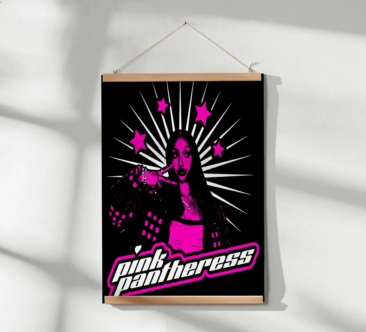 Maglietta classica Pink Pantheress - Break it Off poster da mannys_artt