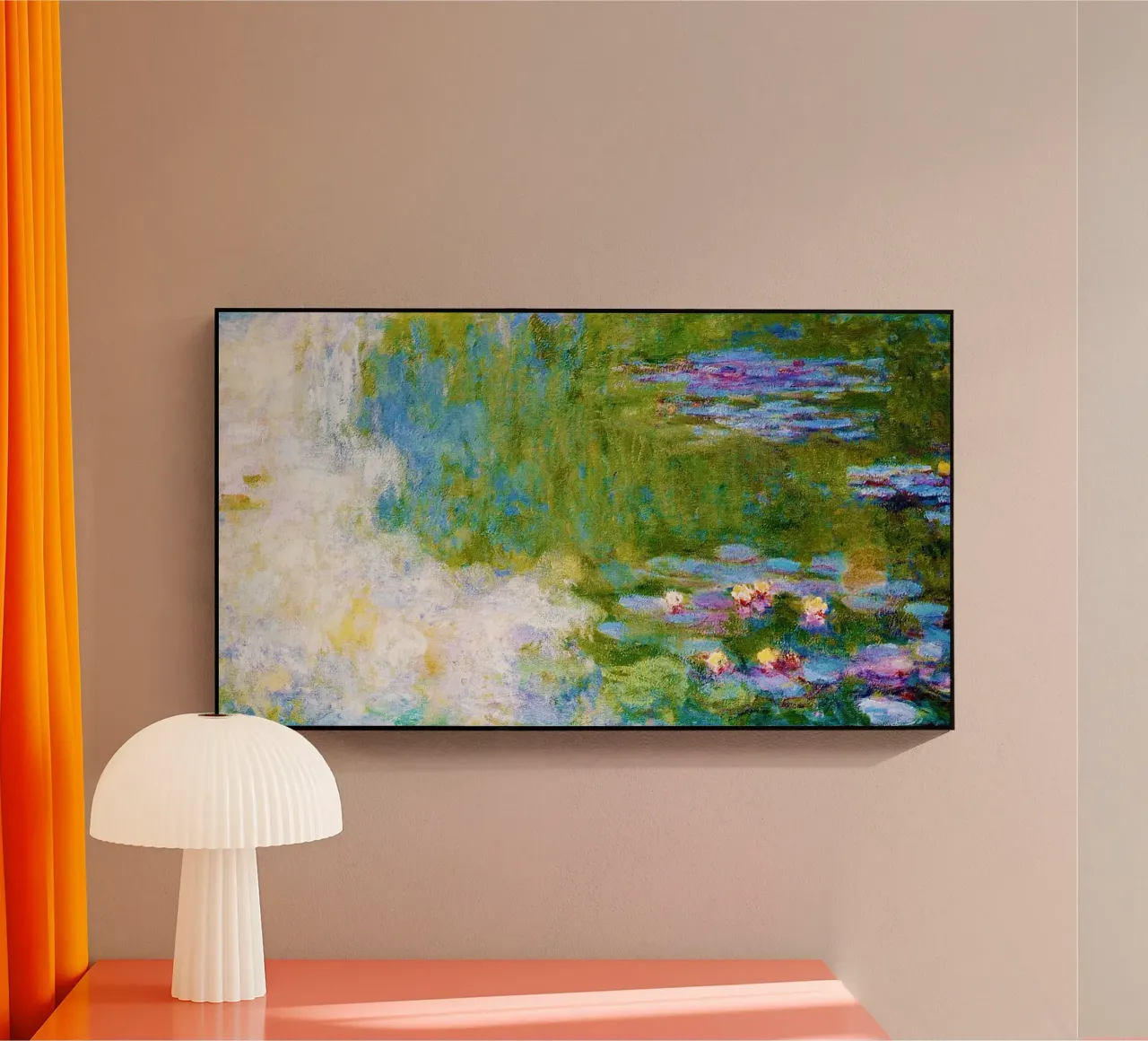 Ninfee (1900 circa) di Claude Monet plexiglass da Jolie Prints