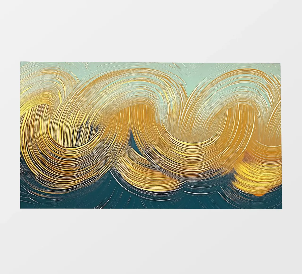 Spazzola d'oro telo in pvc da Imagine