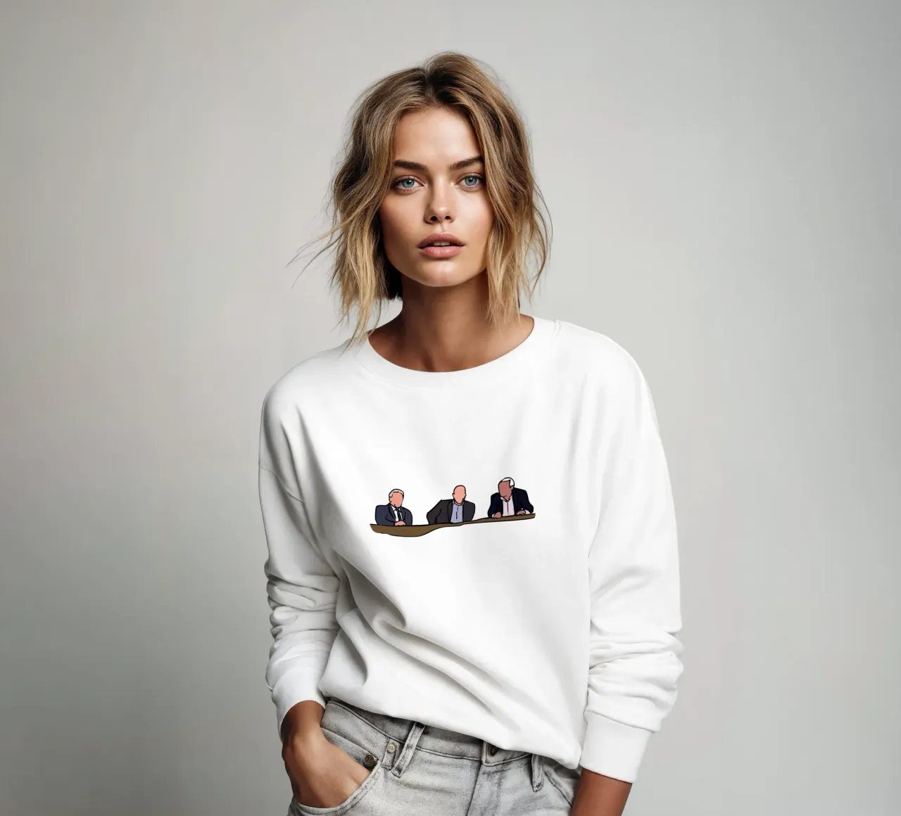 Three Wise Men - John Giles, Liam Brady, Eamon Dunphy felpa da Melty Shirts