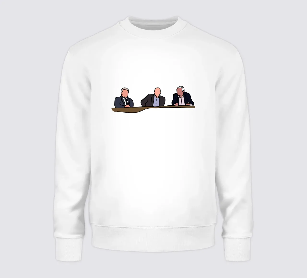 Three Wise Men - John Giles, Liam Brady, Eamon Dunphy felpa da Melty Shirts