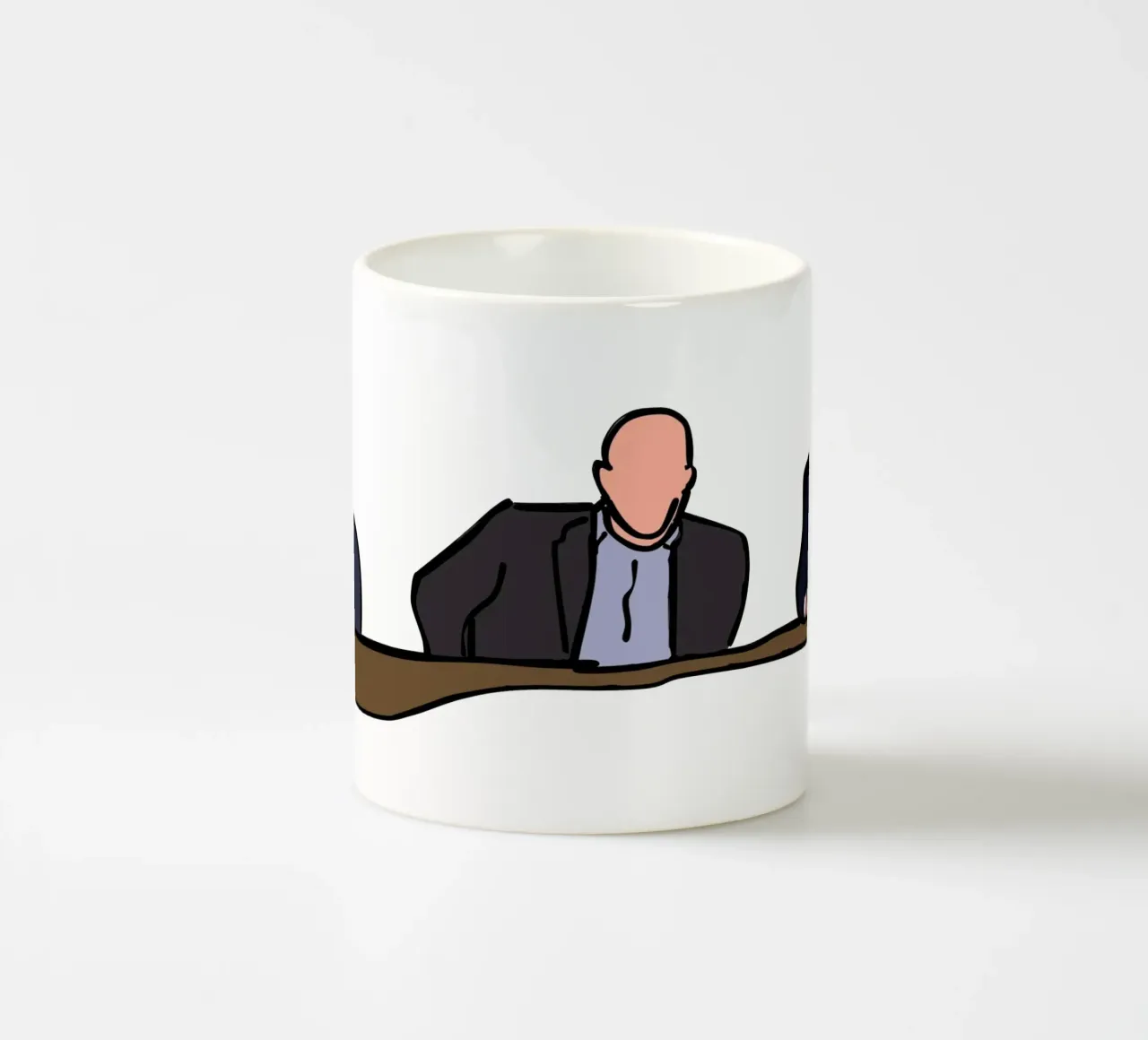 Three Wise Men - John Giles, Liam Brady, Eamon Dunphy tazza in ceramica da Melty Shirts