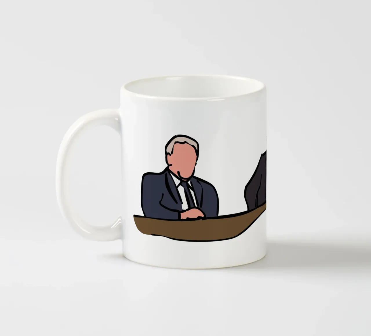 Three Wise Men - John Giles, Liam Brady, Eamon Dunphy tazza in ceramica da Melty Shirts