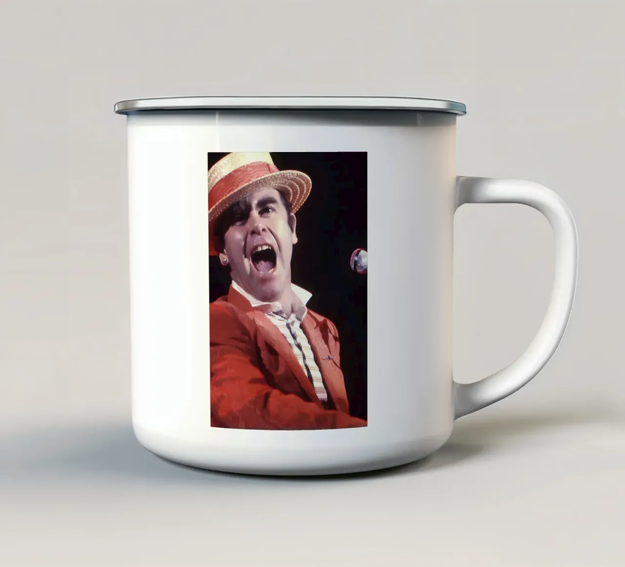 Elton John tazza in smalto da Low poly art