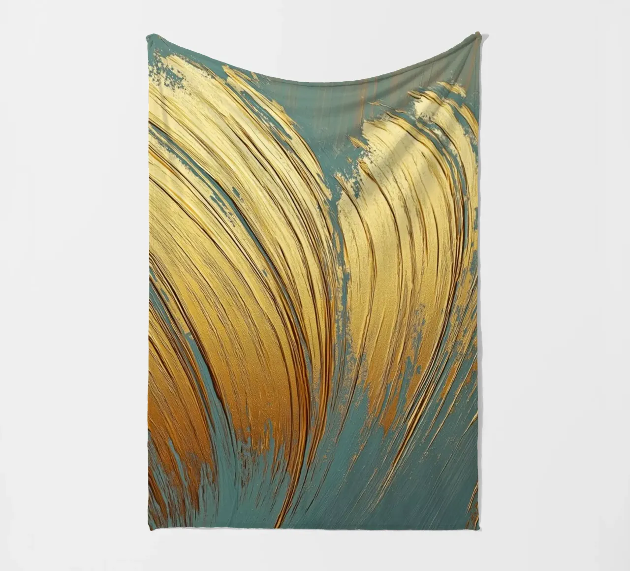 Spazzola d'oro coperta in pile da Imagine