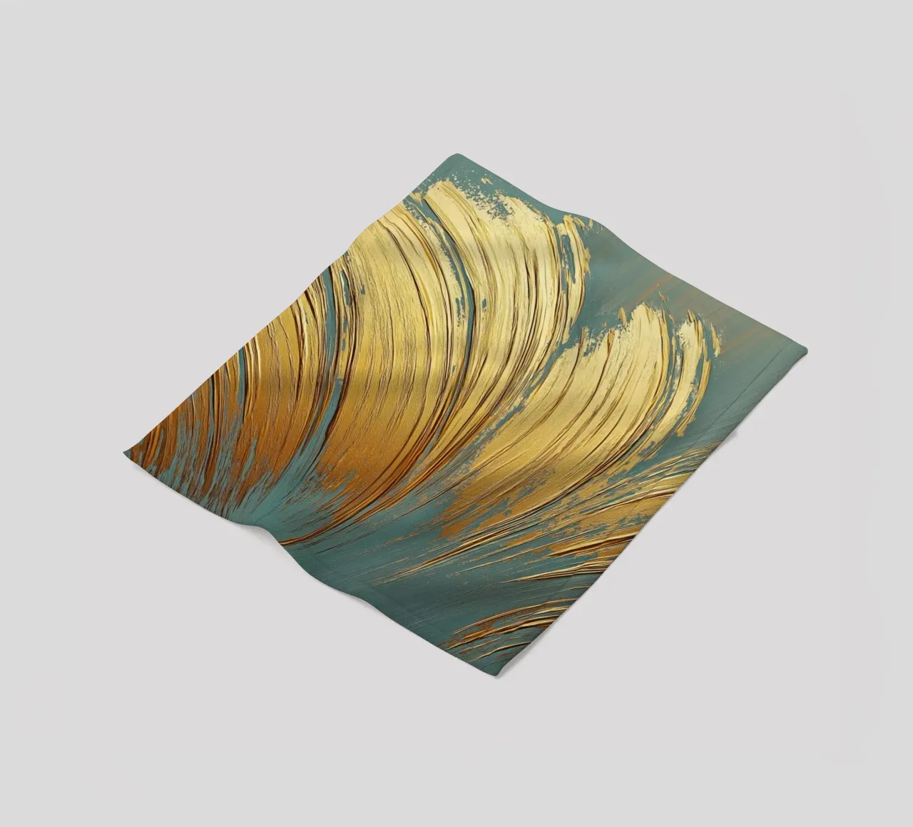 Spazzola d'oro coperta in pile da Imagine