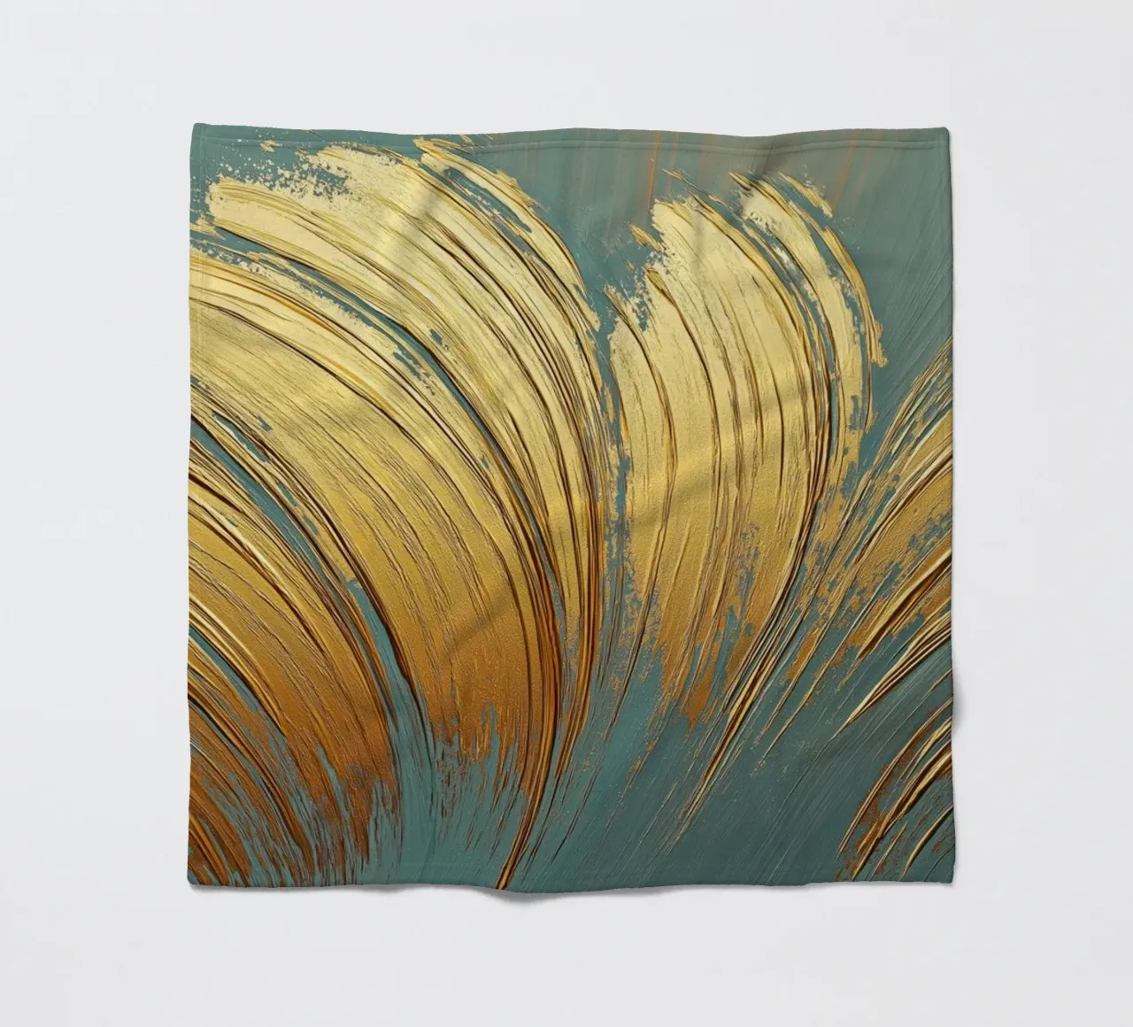 Spazzola d'oro coperta in pile da Imagine