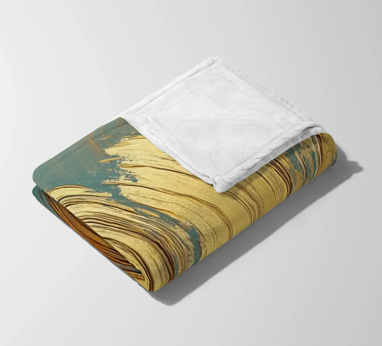 Spazzola d'oro coperta in pile da Imagine