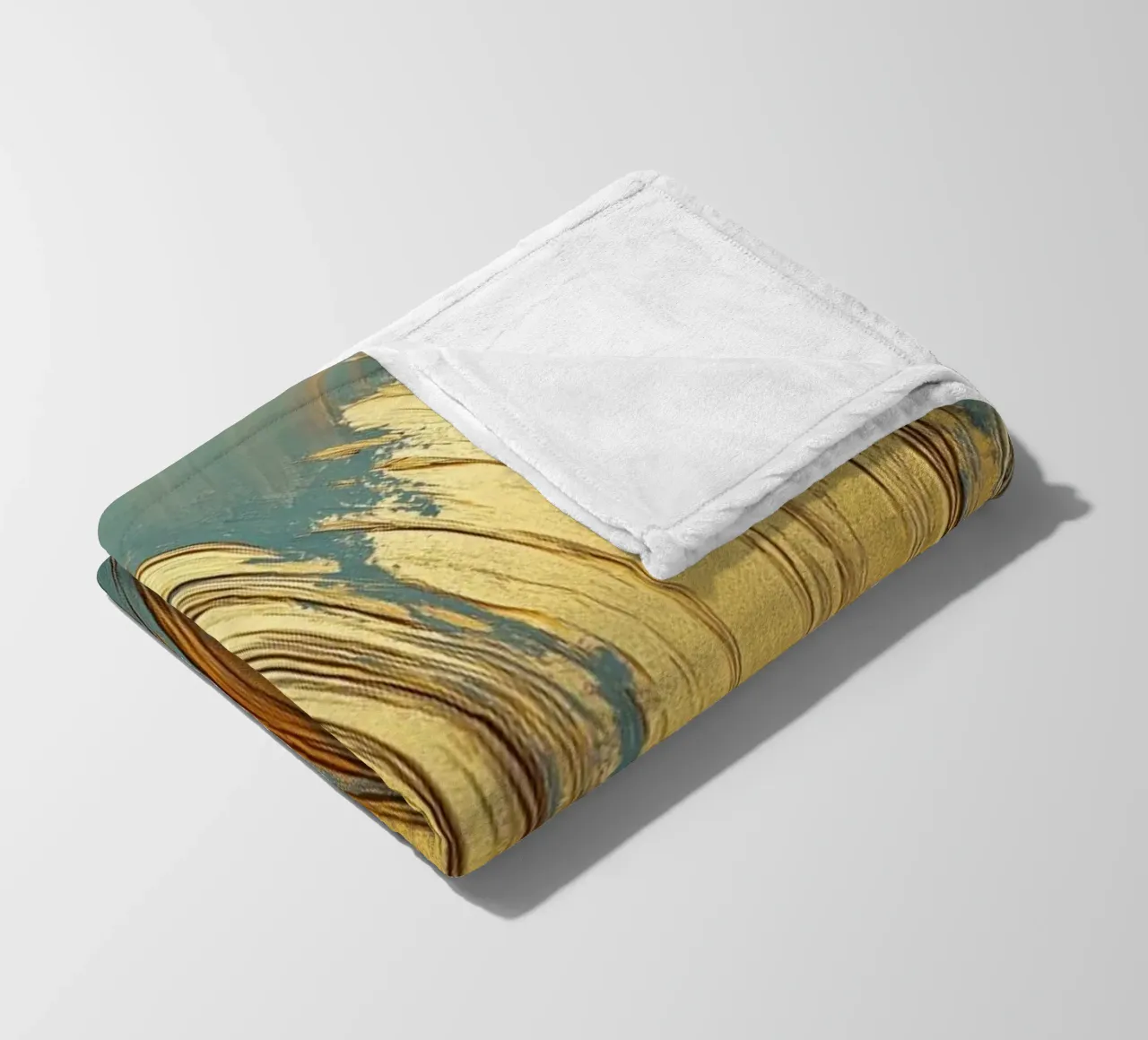 Spazzola d'oro coperta in pile da Imagine