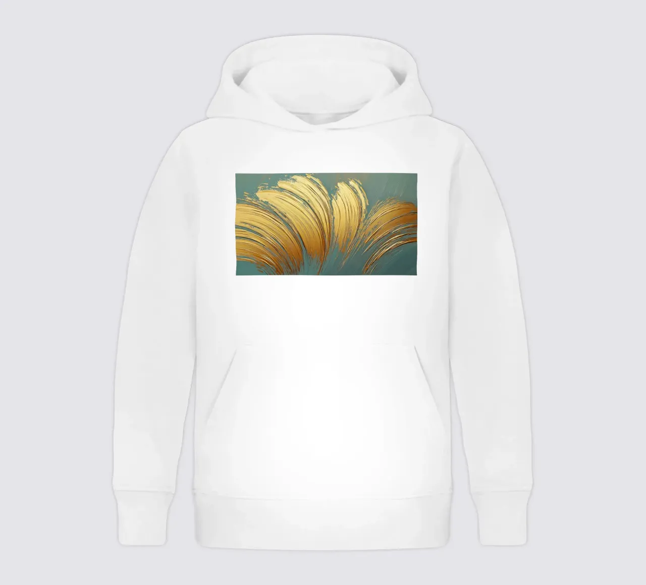Spazzola d'oro felpa bambino con cappuccio da Imagine