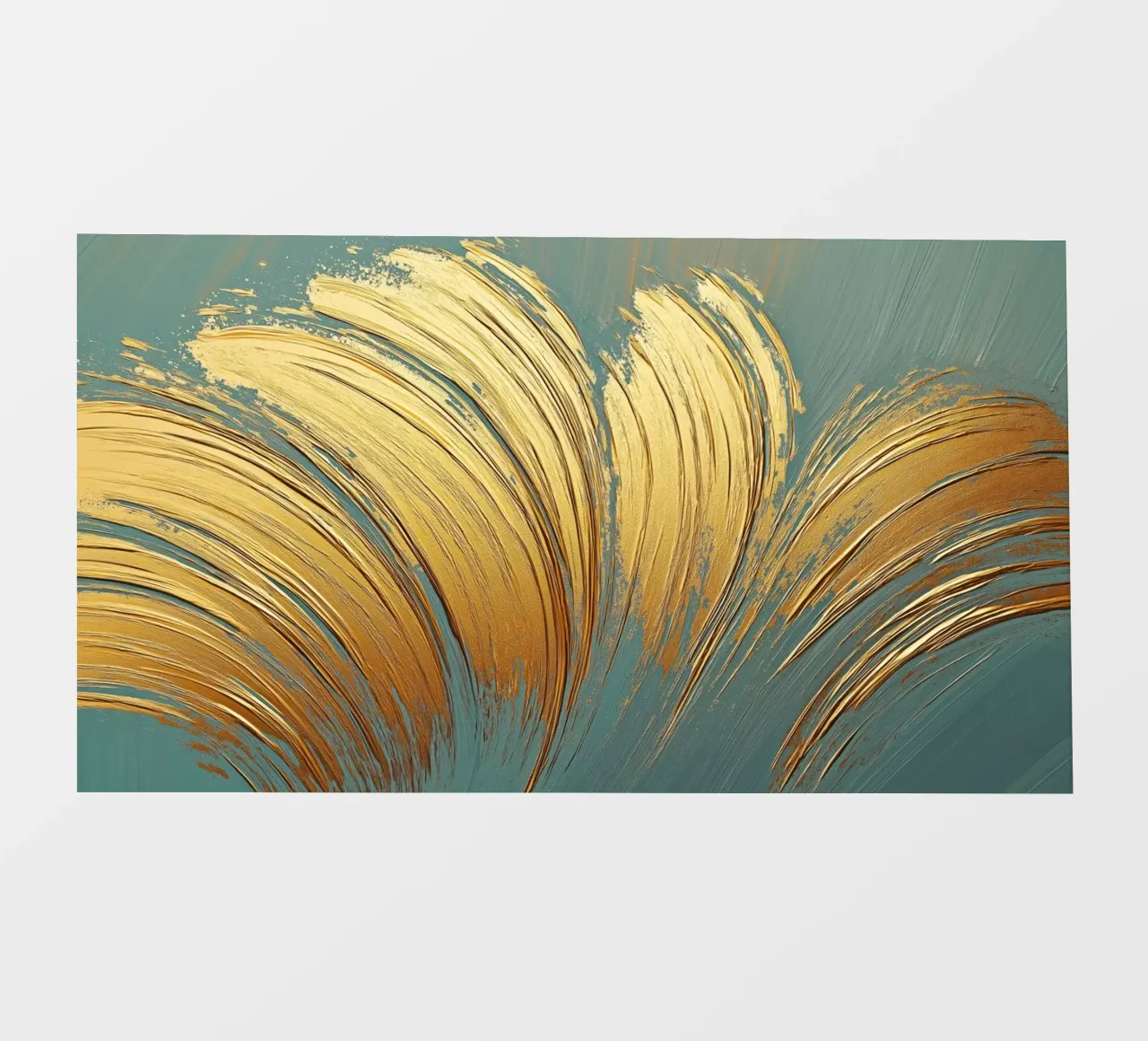 Spazzola d'oro telo in pvc da Imagine