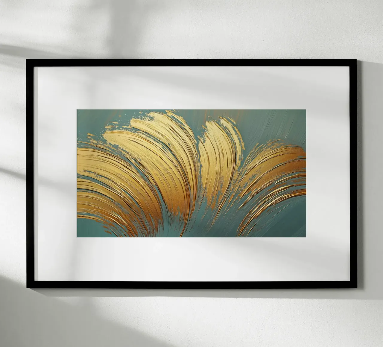 Spazzola d'oro poster da Imagine