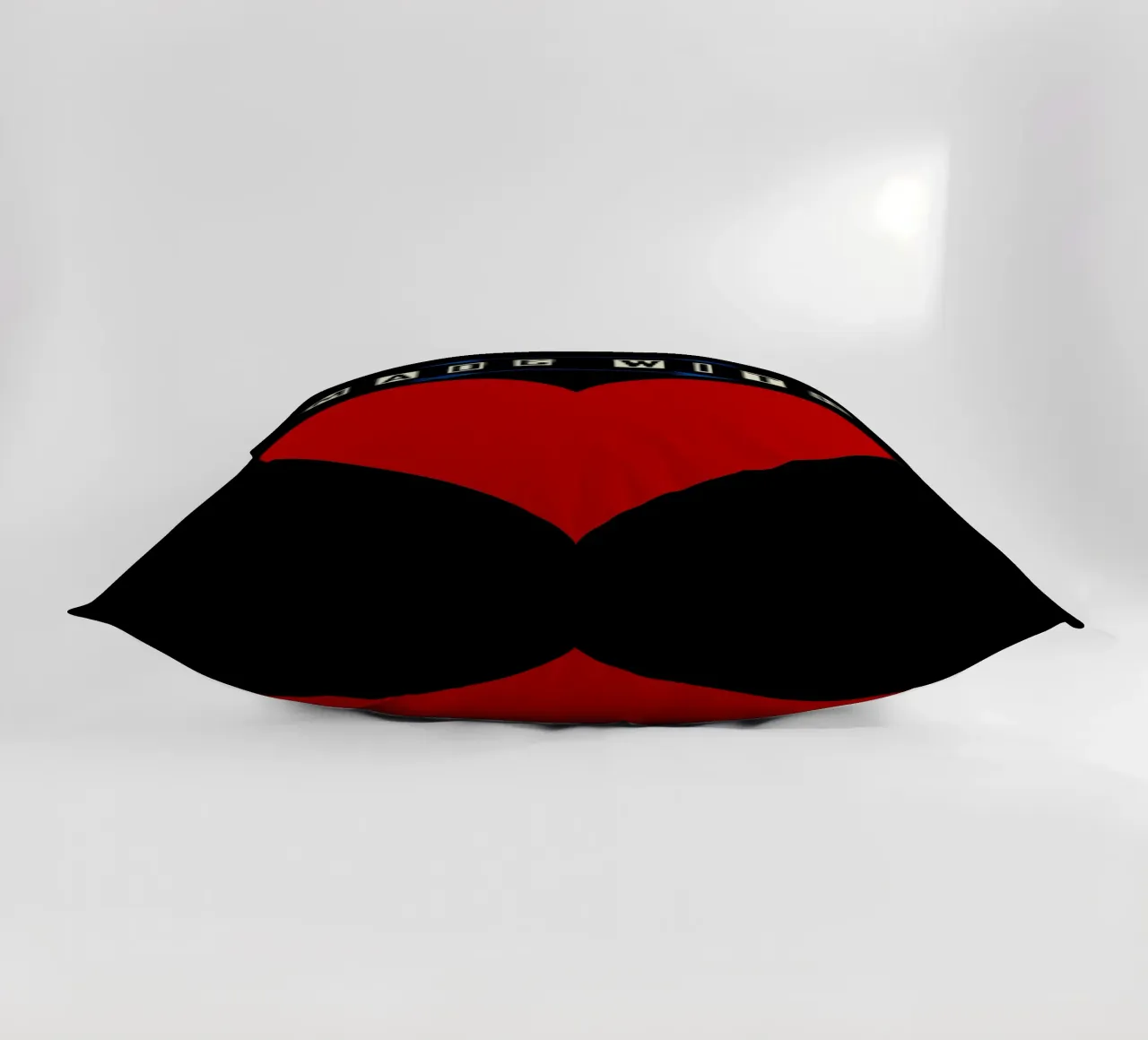 Made with heart Red cuscino da TijanaArtStudio88