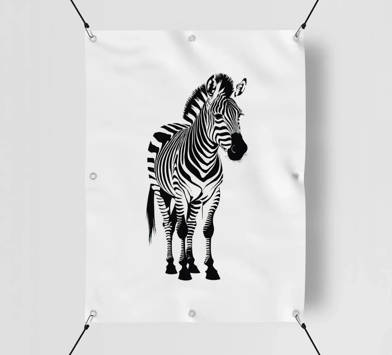 Zebra telo in pvc da Dumery Art