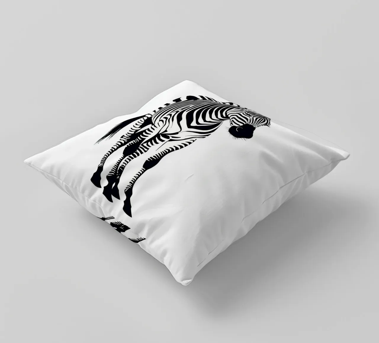 Zebra cuscino da Dumery Art