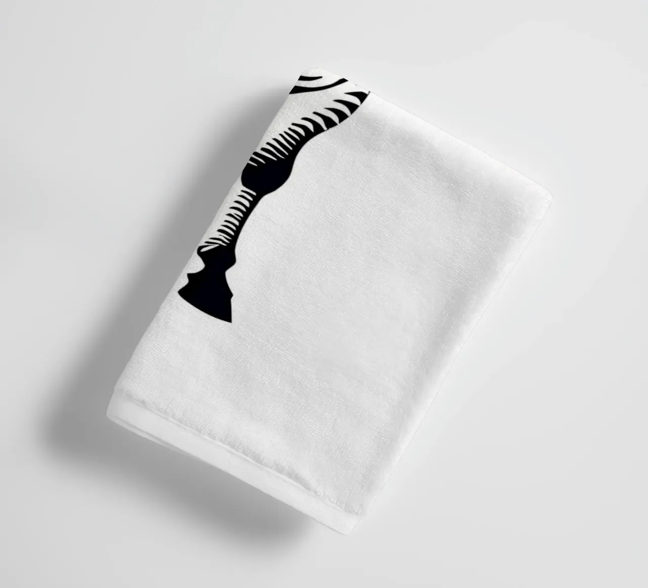 Zebra asciugamano da bagno da Dumery Art