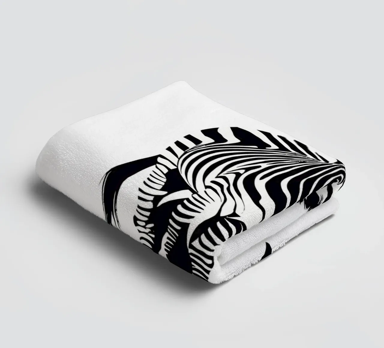 Zebra asciugamano da bagno da Dumery Art