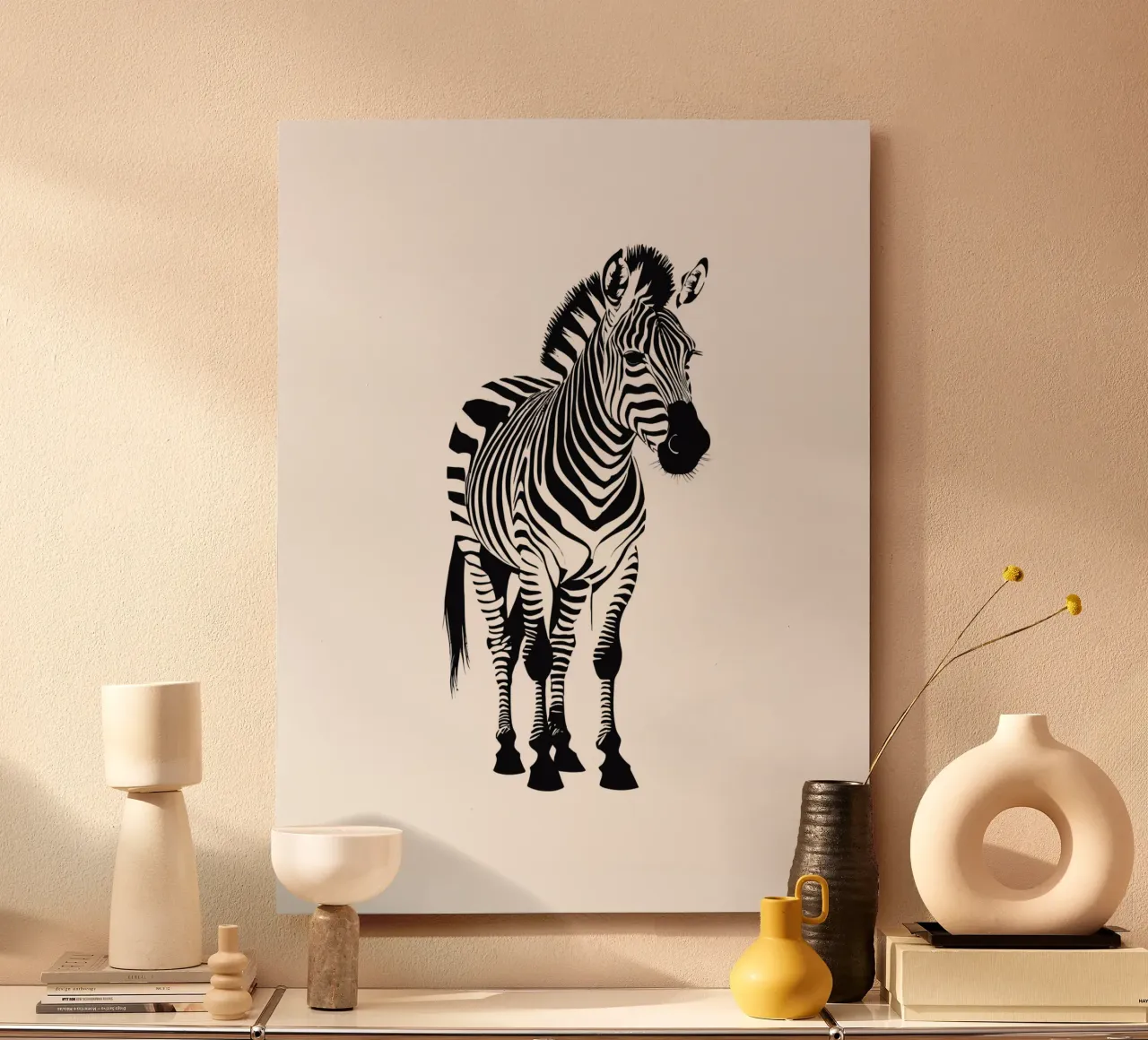 Zebra alluminio dibond da Dumery Art