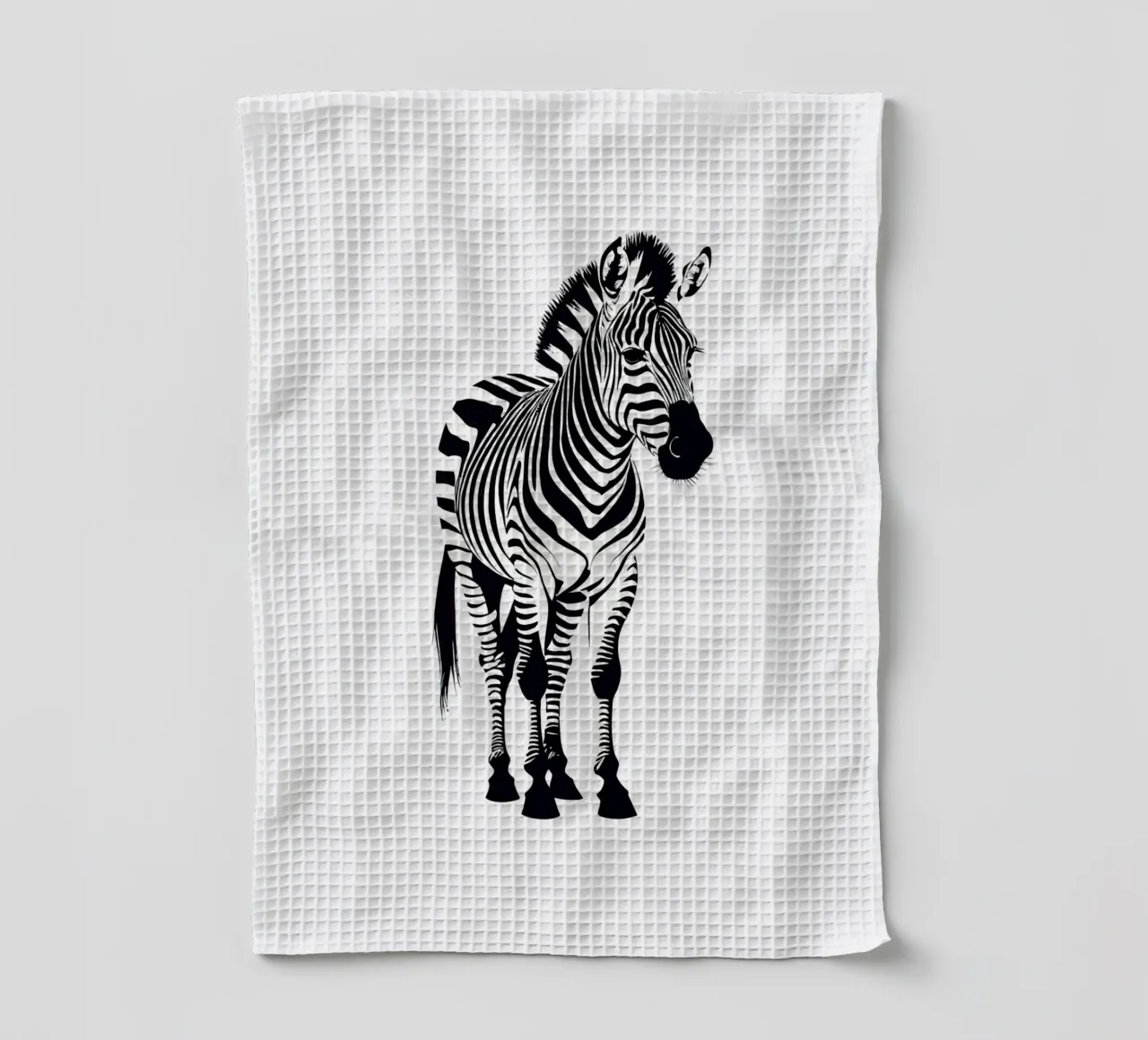 Zebra canovaccio da cucina da Dumery Art