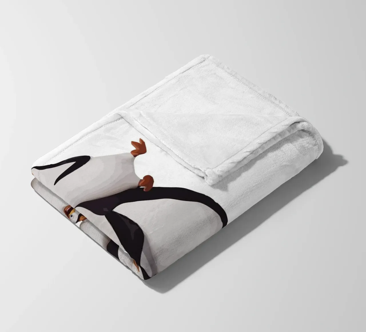 Penguin coperta in pile da Dumery Art