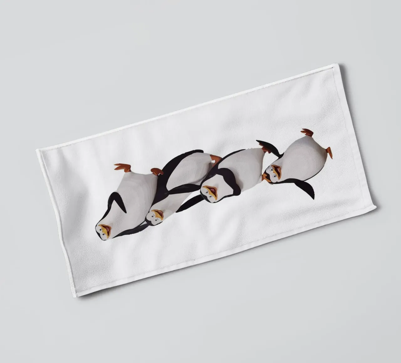 Penguin asciugamano da bagno da Dumery Art