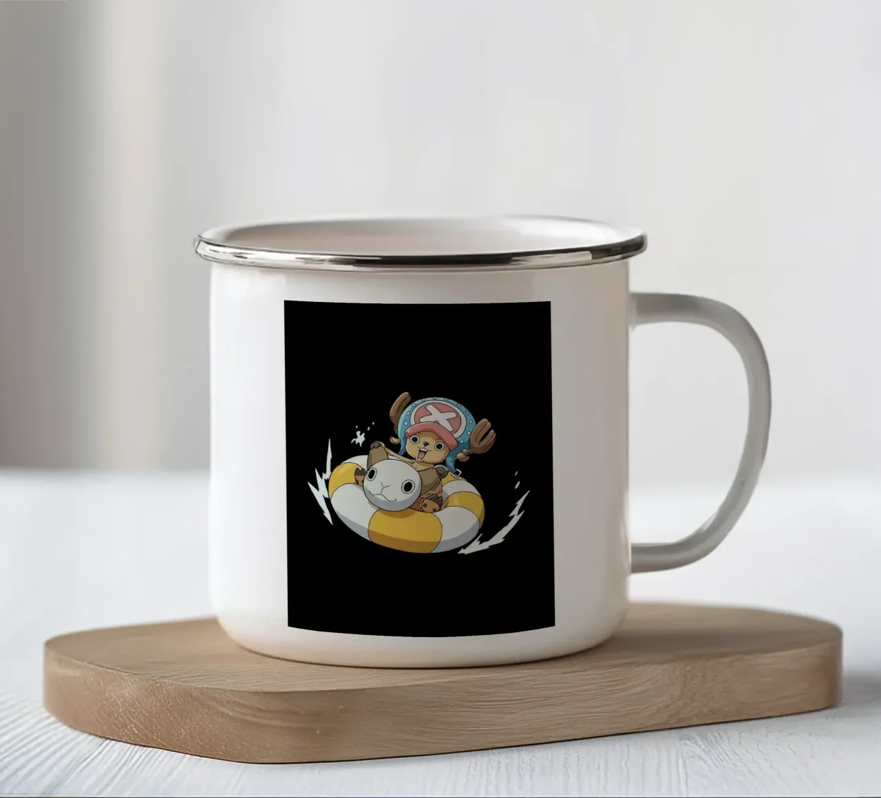 Tony Chopper One Piece tazza in smalto da Dumery Art