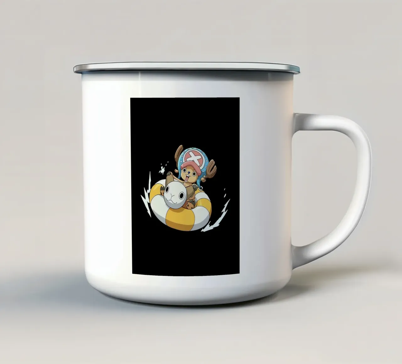 Tony Chopper One Piece tazza in smalto da Dumery Art