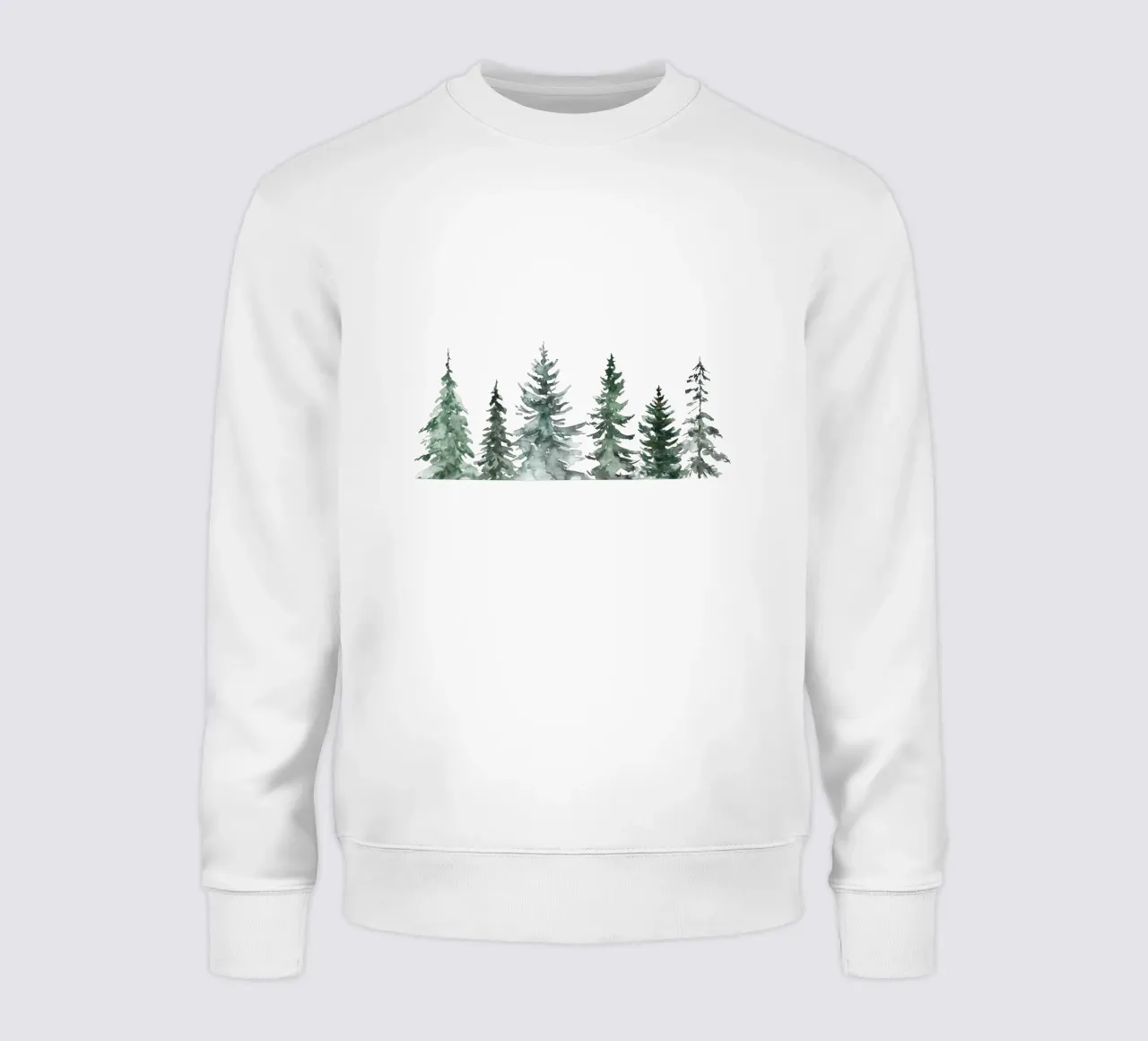 Winter Trees / MinimalIst Christmas Design felpa da Melty Shirts