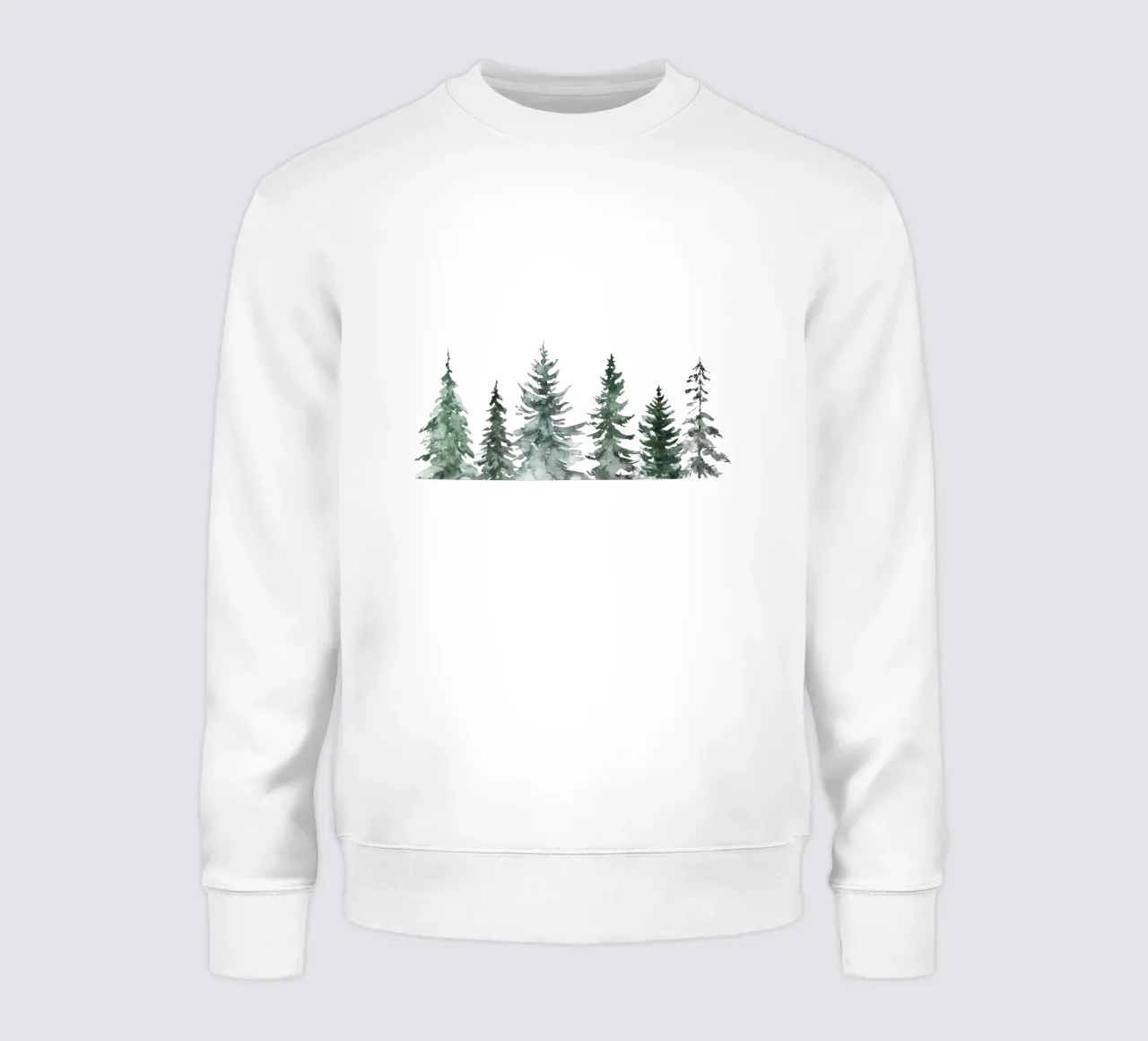 Winter Trees / MinimalIst Christmas Design felpa da Melty Shirts