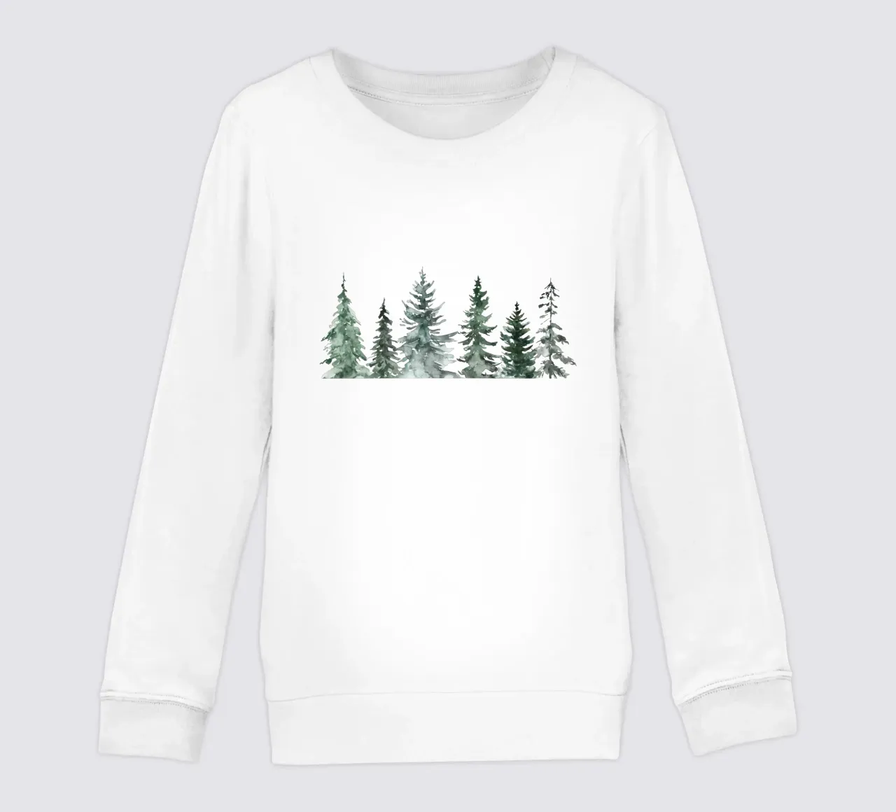 Winter Trees / MinimalIst Christmas Design felpa bambino da Melty Shirts