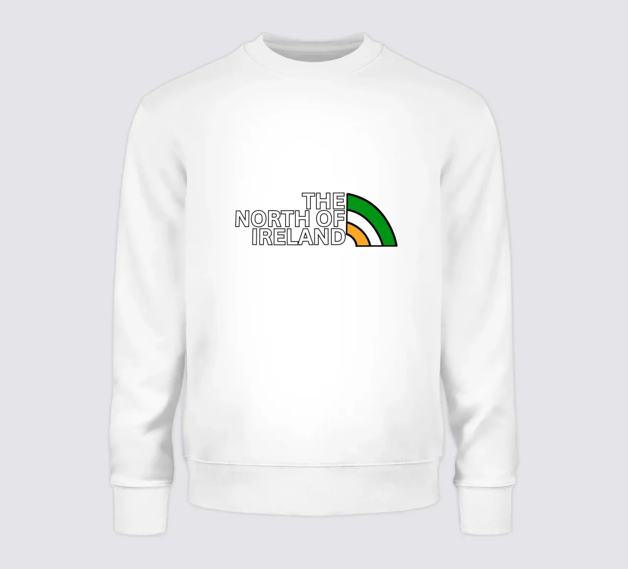 THE NORTH OF IRELAND - (best on dark background) felpa da Melty Shirts