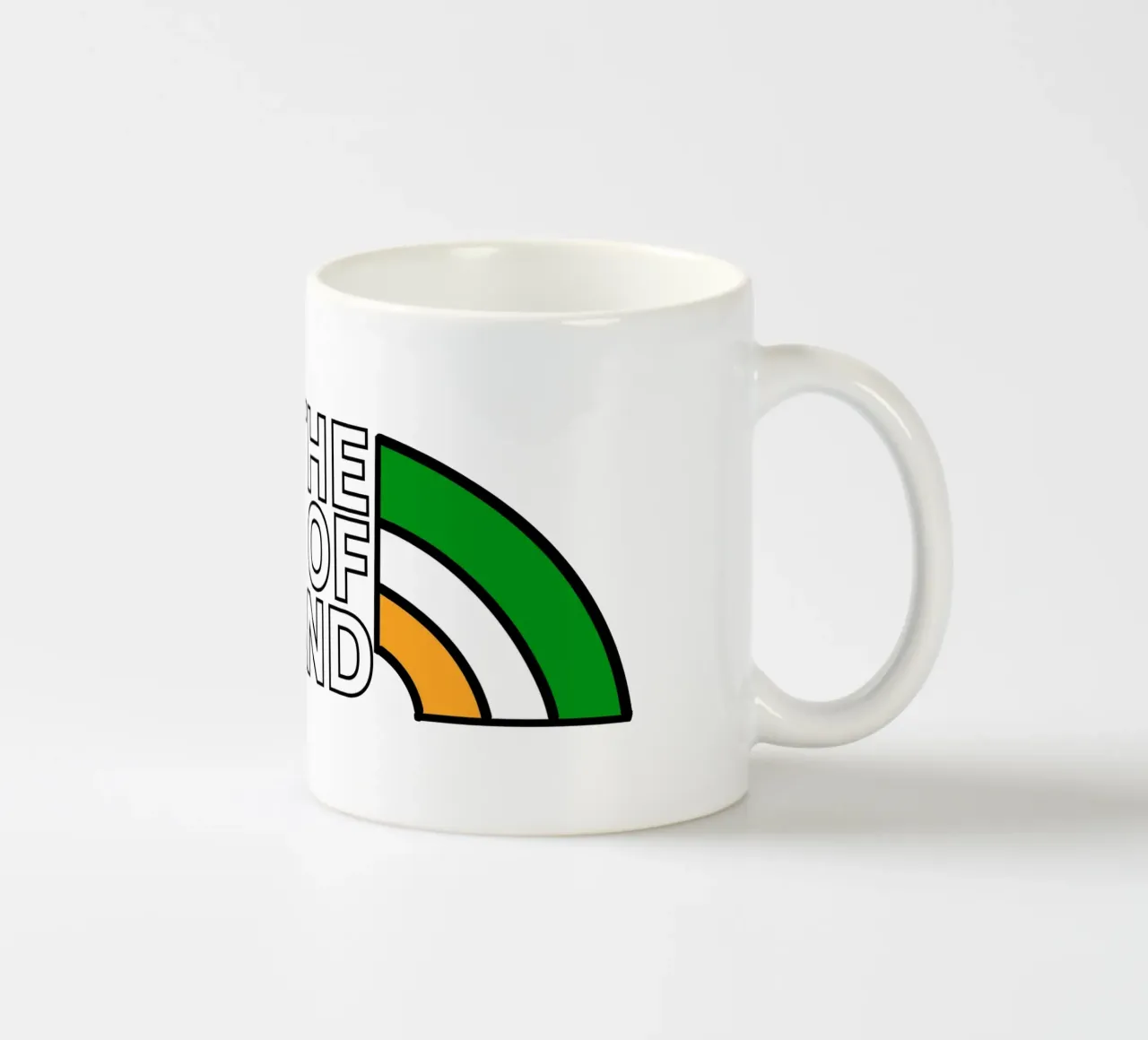 THE NORTH OF IRELAND - (best on dark background) tazza in ceramica da Melty Shirts