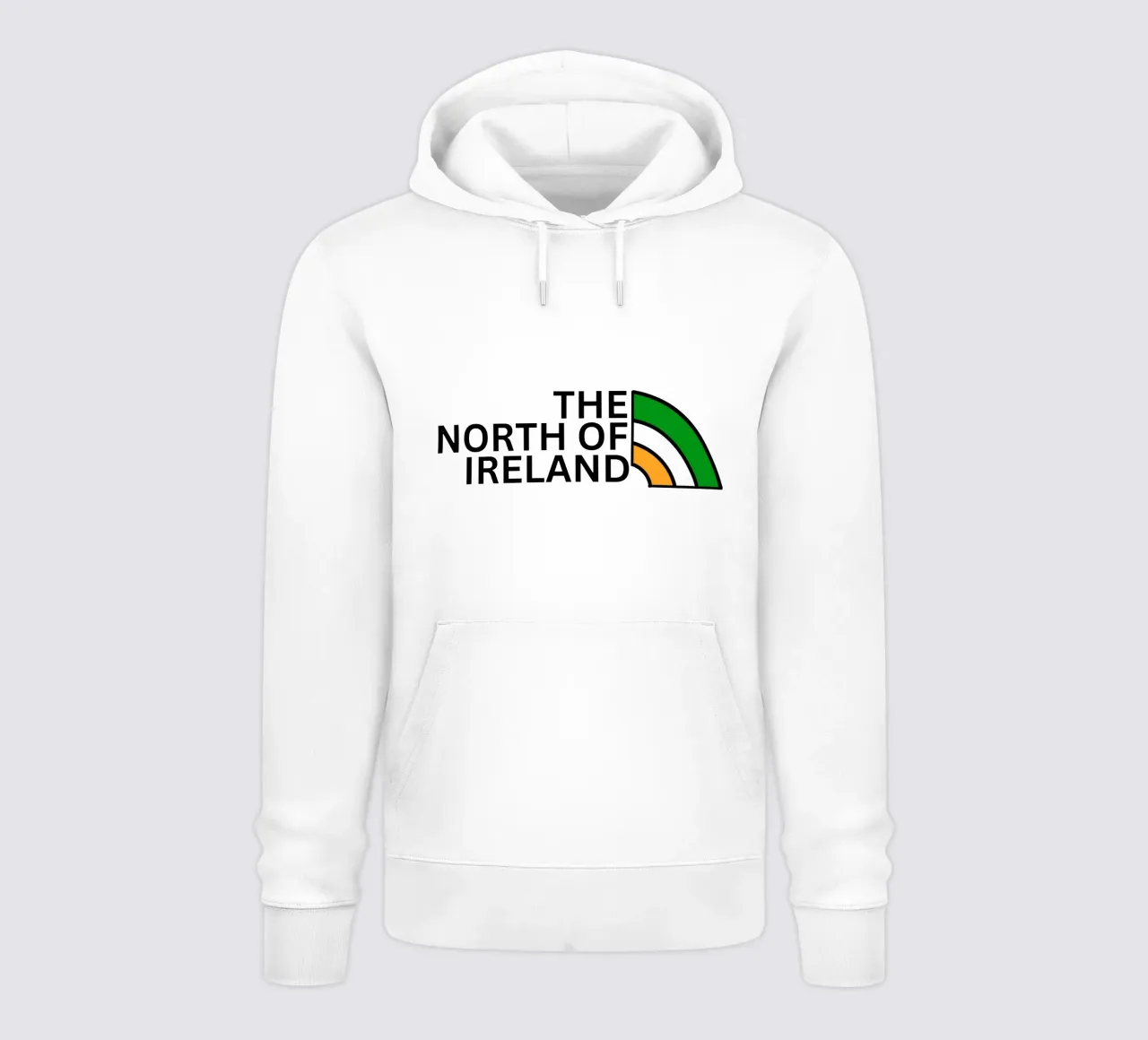 THE NORTH OF IRELAND - (best on light background) felpa con cappuccio da Melty Shirts