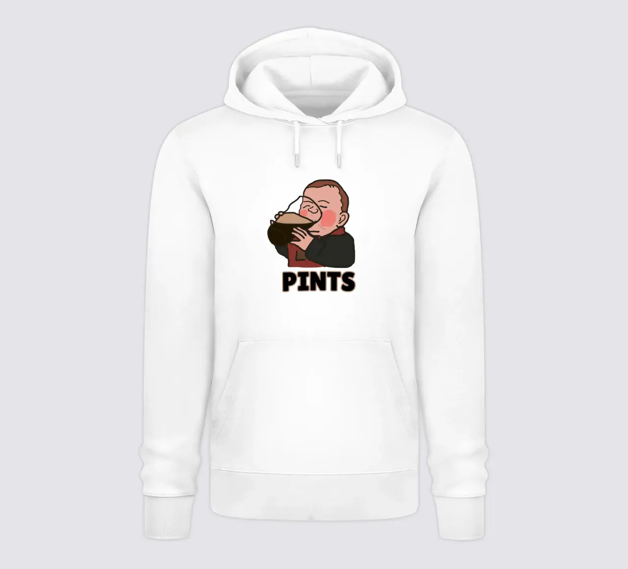 Pints with Pint Baby felpa con cappuccio da Melty Shirts