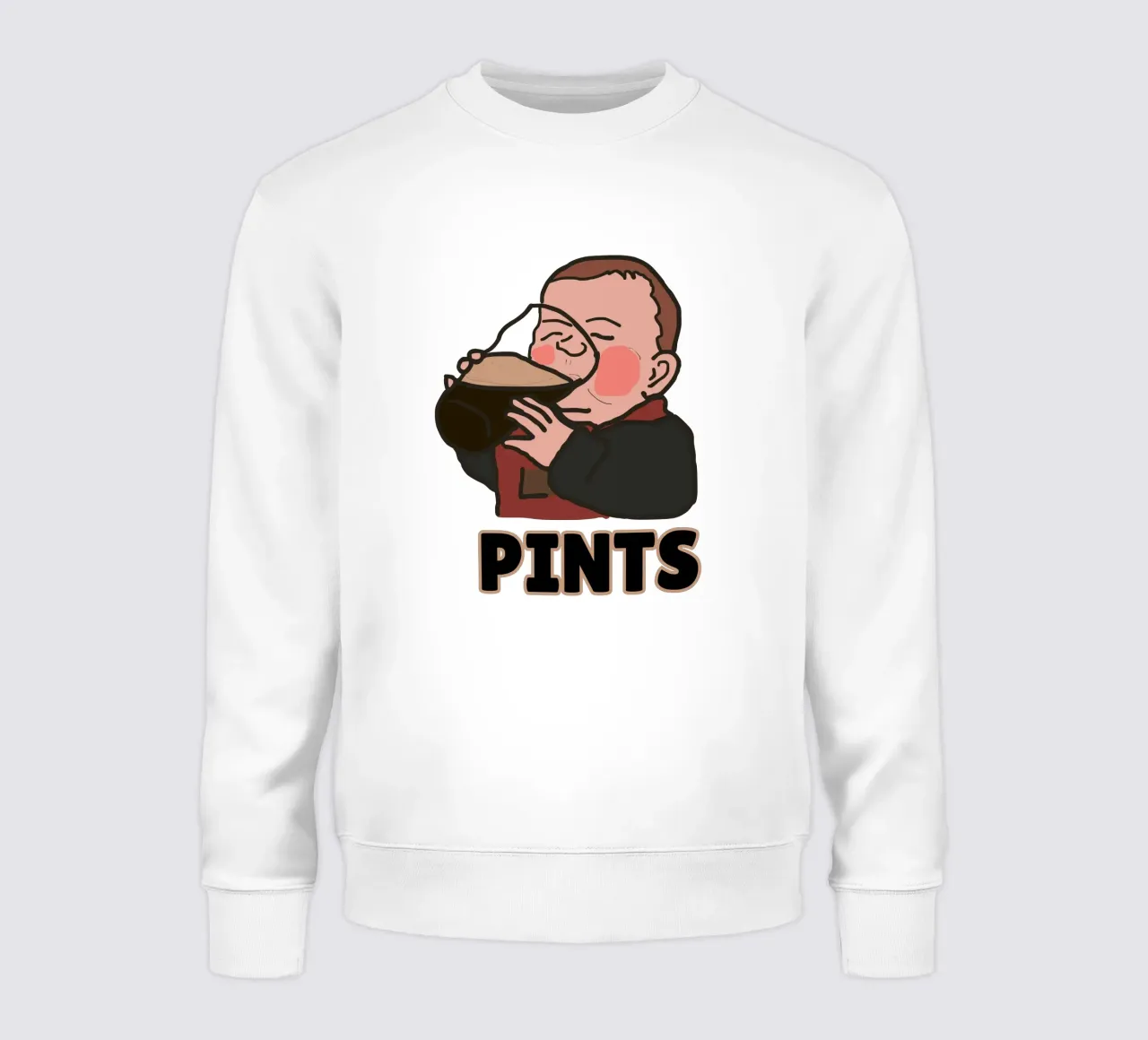 Pints with Pint Baby felpa da Melty Shirts