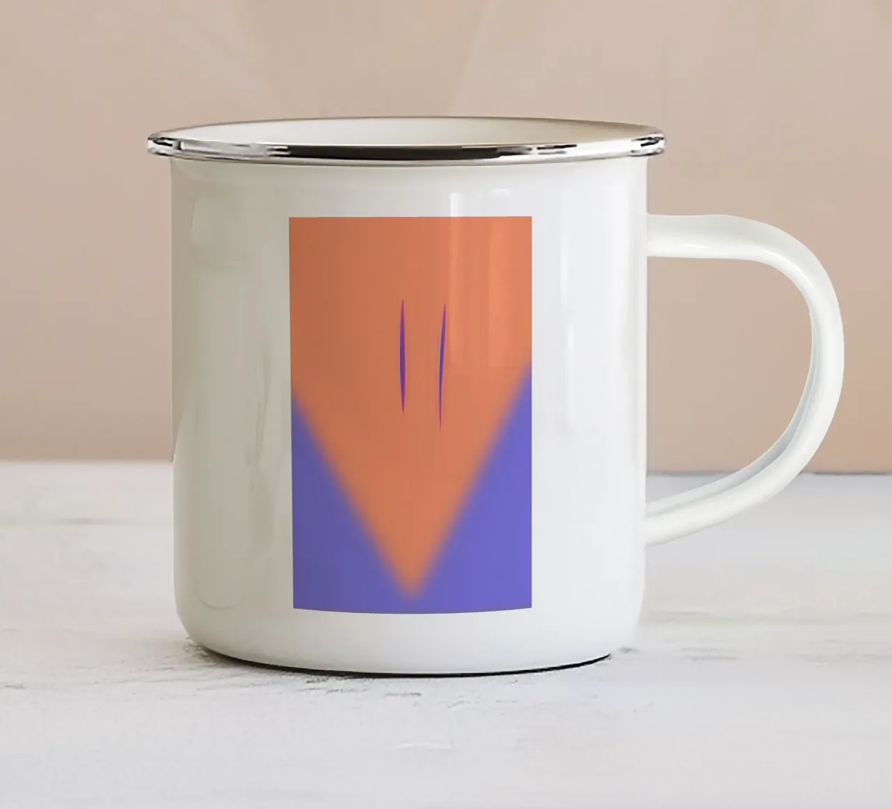 Apertura viola tazza in smalto da Little Dean