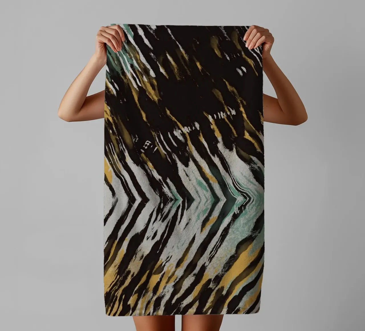 Ripple abstract asciugamano da bagno da Little Dean