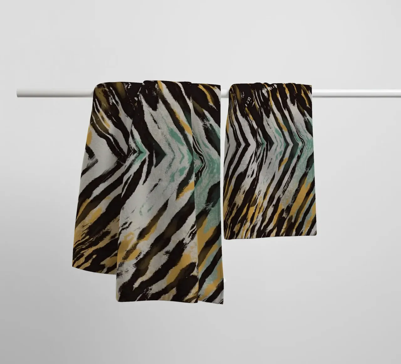 Ripple abstract asciugamano da bagno da Little Dean