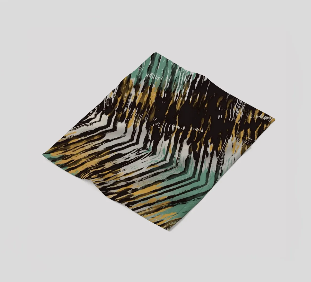 Ripple abstract coperta in pile da Little Dean