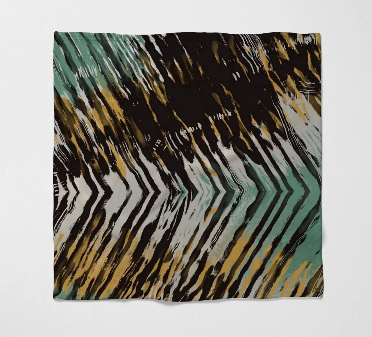 Ripple abstract coperta in pile da Little Dean