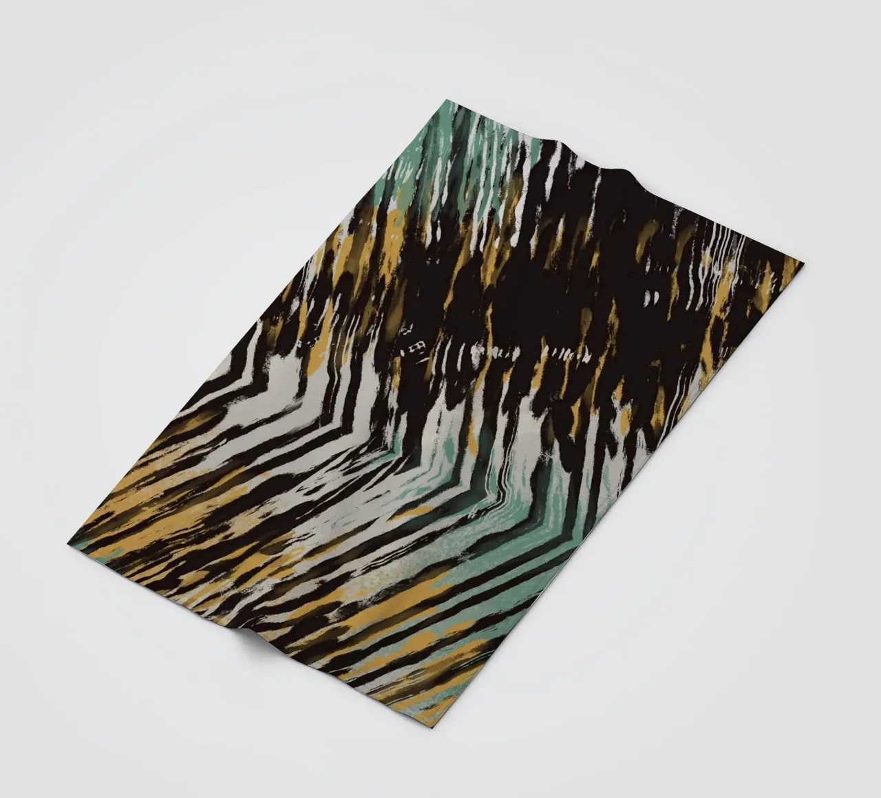 Ripple abstract coperta in pile da Little Dean